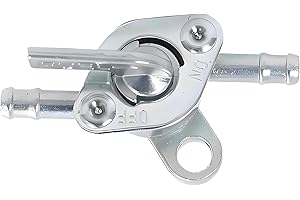 HAFRILY Fuel Tank Switch Kit 6mm Fuel Tank Valve Switch Fuel Shut Off Valves for 90Cc 110Cc 120Cc 125Cc 140Cc Pit Dirt Quad Motorcycle Fuel Tap Replacement Accessories