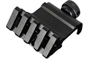 BigTron Montaggio su guida tattica offset da 45 gradi. Montaggio adattatore rail di Picatinny da 20mm