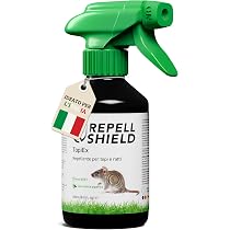 Riloer Repellente Auto A Ultrasuoni Per Martore E Topi - Antiparassitario Elettronico Per Motore, Camper E Garage 12V