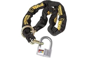 XENA - Pack Antivol U XSU69 Et Chaîne Lasso L120cm - Classe SRA