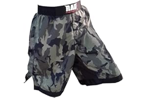 2FIT YOUR FITNESS PARTNER 2FIT MMA Fight Shorts Grappling Short Kick Boxing Cage Fighting Shorts CAMOUFLAGE New (3XL)