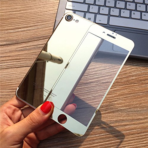 Vorne & hinten Spiegel Effekt ausgeglichenes Glas Screen Protector für iPhone 7/7 Plus