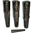 RKD Enterprises Handmade Shiva Chillum/Original Clay made Chillam pipe/Hukka smoke pipe/Hookah Smoking Hand Chillam Pipe/Smoking Lover Gift (New, 4 inches)