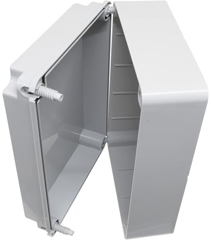 IP65 Junction Box - ABS Enclosure 400x350x120mm, Outdoor Waterproof Electrical Box With Screws & Rubber Stoppers - View #6