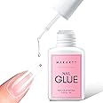 Makartt Colle Faux Ongles 7mL - Extra Forte Avec Pinceau Applicateur | Colle Extra Forte Avec Pinceau, Séchage Rapide 3s, Ten