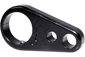 Bid4ze 1 "25mm Nero Telaio Manubrio Frizione Cavo Freno Morsetto Kit Per Harley