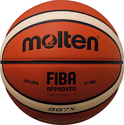 MOLTEN BGG Parallel Pebble - Balón de Baloncesto (Talla 7), Color marrón - MOLTEN
