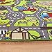 Superb Kids Childs Rug Construction Site Road Map Play Mat 100cm x 133cm (3'3 x 4'3 approx)