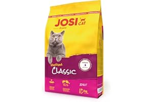JosiCat Sterilised Classic (1 x 10 kg) | Adult | Premium Trockenfutter für kastrierte Katzen | mit wenig Fett und viel Protein | Powered by JOSERA | Katzenfutter | Alleinfuttermittel | 1er Pack