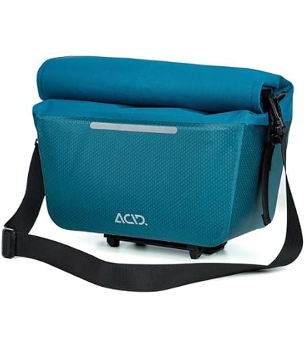 acid Trunk 8 RILink Bicycle Pannier Bag Black Sports & Outdoors