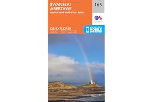 Swansea/Abertawe Map | Neath/Castell-Nedd & Port Talbot | Ordnance Survey | OS Explorer Map 165 | Wales | Walks | Hiking | Maps | Adventure