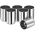 Kraft Stainless Steel Glasses Set of 6 for Water - 300ml Each, Mirror Polish, Food Grade Steel Glass, Scratch Resistant, Serving Glass for Water and Juice - 2 Year Warranty