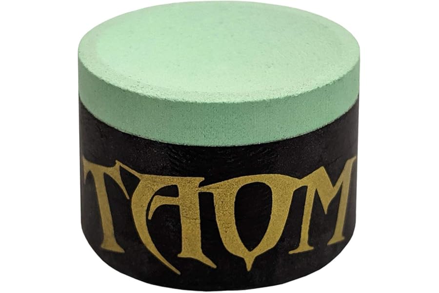 TAOM Tips Snooker and Pool chalks - Green and White Colours