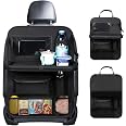 Organisateur Voiture, 8 Poches De Organisateur De Voiture Enfant Avec Plateau Et Poche Transparente