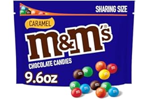 M&M's Caramel Chocolate Candies 272.2g Sharing Size Bag