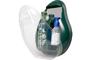 ACTIOMEDIC I Flacon rince-œil avec solution de nettoyage tamponnée au phosphate BioPhos®74 4,9%, Rinçage stérile pour éliminer les produits chimiques des yeux, produit premiers soins, Lave-œil 250 ml