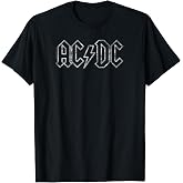 Official AC/DC Logo Serrated Rock Music Band Heavy Metal T-Shirt