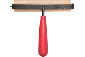 Speedball Brayer de Goma, Caucho, marrón, 6 Pulgadas