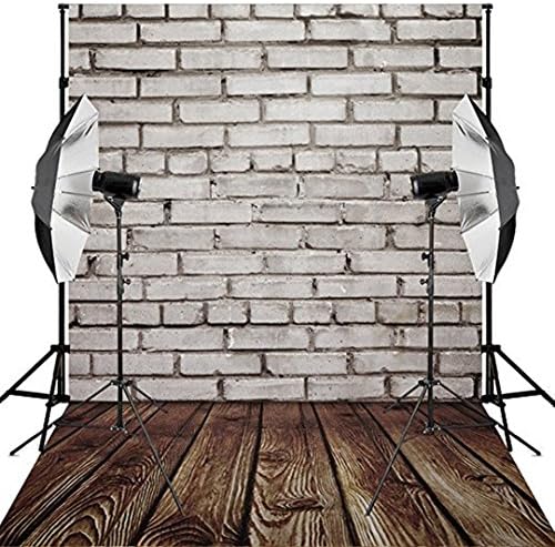 Bdrops Photography Backdrop Photography Background Paper Studio Props(Wood Brick 1)