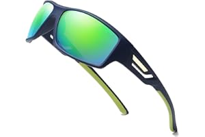 Skevic Gafas de Sol Hombre Mujer Polarizadas TR90 - Gafas Running, Gafas Ciclismo Hombre Ideales para Deporte, Pesca, MTB, Esquí, Golf, Bicicleta, etc. Gafas de Sol Deportivas Protección 100% UV400