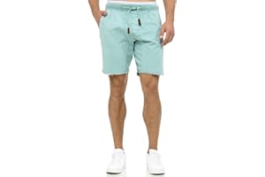 Indicode Hombres Carver Shorts Chinos de algodón