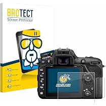 Brotect Pellicola In Vetro Ibrido Per Nikon D5500 – Durezza 9H, Anti-Impronte, Ultrasottile E Leggera, Prodotta In Germania