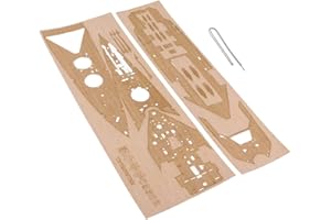 misppro Trumpeter Scala 1/350 HMS Hood British Legno Deck Parts