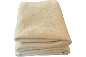 naturling Unkrautschutzmatte aus Schafwolle 100cm Breite für Gartenbeet, Hochbeete - 255g/m² Schafwollvlies 5mm Natur - in Wunschlänge (5m Länge)