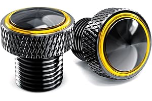 CCYYMOWOK MOWOK M10 Bouchons rétroviseurs moto accessoires pour mt07 mt09 mt10 sp pour z900 z650 z800 z750 pour trident 660 pour benelli trk pour cb 500x 500f cb650r cbr GSXS 750 950 GSX-S 1000 gt Rebel 500 300