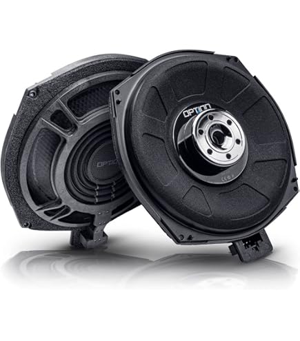 Subwoofer Éton UG-BMW20SUB - 20 Cm, 200W, Plug & Play | Pour BMW Et Mini, Montage Sous Siège, Basse Plate