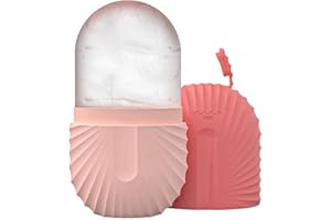 Hiemible Ice Roller Visage Et Yeux, Rouleau À Glace Pour Le Visage, Moule À Glace Pour Le Visage, Roller De Massage Visage Réutilisable, Efficacement Poches, Réduit Pores, Améliore Élasticité De Peau