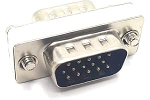 MainCore VGA/SVGA HD15 to HD15 / 15-pin Male to Male/Mini Gender Changer Coupler Adapter Connector