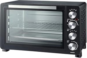 INFINITON ELECTRONICS INFINITON HORNO CONVENCION SOBREMESA HSM-18N30 (30L, 1500W, Negro, Temperatura hasta 230ºC y Tiempo hasta 60 Minutos, Horno portatil)