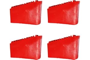 RUMGUG 4 Stück Rutschfeste Leiterfüße, Universal Leiterfußabdeckungen aus Gummi, Schutzkappen für Leitern, Ersatz Leiterkappen, Sicherer Halt und Bodenschutz Für Heimarbeiter