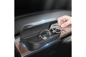 ShowEv para Tesla Model 3 Y Gafas de Sol Soporte de Gafas Caja de Almacenamiento para el Modelo 3 Y Accesorios