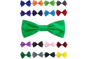 Doggie Style Store Bow Tie Dog Puppy Cat Kitten Pet Tuxedo Wedding Dicky Bowtie Birthday Party Tux Fancy Dress Neck Collar Emerald Green