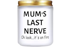 WOMPOLLE Gifts for Mum from Daughter, Son- Mum Gifts,Funny Birthday Gifts for Mum, Mothers Day Gifts, Christmas Day Gifts for Mum,Lavender Candles for Women (for Mum Gift)