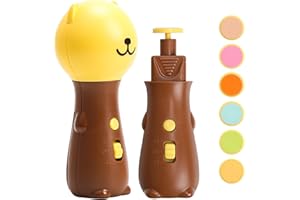 LoQuick Elektrische Nagelfeile Baby Nagelpflegeset Elektrisch Nagelpflege Nail Trimmer Geräuscharmer Nail File Maniküre & Pediküre Set für Neugeborene Baby mit 6 Schleifkopf und Licht