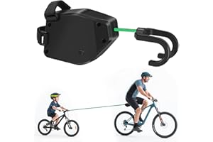 FoiiLiio Barre de Remorquage Velo,2.5m Corde de Remorquage de Vélo Rétractable,Vélo pour Enfants Corde de Remorquage pour Vélo, Adaptée Aux Vélos de Montagne,Aux Vélos d'enfants