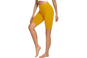 Libella Short de Cyclisme Legging Court Femme Short Taille Haute en Coton Short de Sport d'été Opaque Magenta 4165 VA