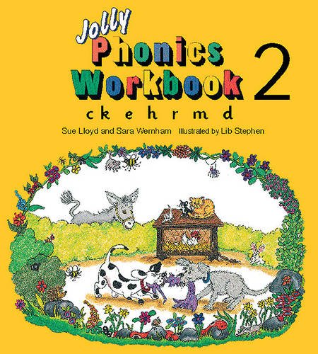JOLLY PHONICS WORKBOOK 2: in Precursive Letters (British English edition)
