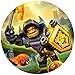 Produktbild 9 Stück Muffinaufleger Muffinfoto Aufleger Foto Bild Tortenaufleger Tortenfoto Aufleger Foto Bild Nexo Knights (4 Axl) rund ca. 6 cm *NEU*OVP*