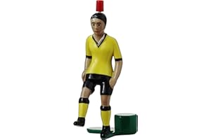 TIPP-KICK Kicker Classic I Original Spieler für Groß & Klein I Spielspaß mit der Fußball-Figur Spiel I Zubehör I Trikot Gelb