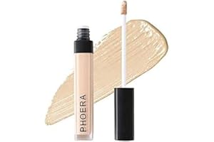 ONEKLIK Phoera Full Coverage Concealer - Highly Pigmented Matte Finish, Flawless Under Eye Concealer Cream for Dark Circles, Helps Control Excess Oil (101 Light)