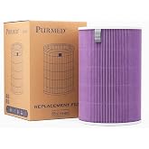 Purmed Xiaomi Smart Air Purifier 4 Lite Uyumlu Mor HEPA Filtre | Toz, Alerjen ve PM2.5 Giderici | Y&uuml;ksek Verimli Hava Temizle