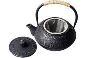 Hwagui-Theiere Japonaise En Fonte Théière Fonte Service Thé 600ml&21oz