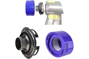 Fixbetter Kit filtro posteriore motore per Dyson V7 V8 accessori per aspirapolvere, kit di conversione filtro Hepa per Dyson