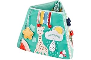 Sophie la Girafe - Tableau d'activités multiface - Jouet d'éveil pour enfant - de nombreuses activités pour éveiller 5 sens de bébé - Dés 0 mois