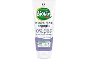 Biovie Express Lessive à la Main Extraits de lavandin Bio 200 ml
