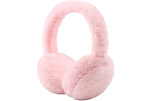 XIAOHAWANG Hiver Cache Oreille Pour Fille Garçon Chaud Peluché Cache-Oreille Pliable Enfant